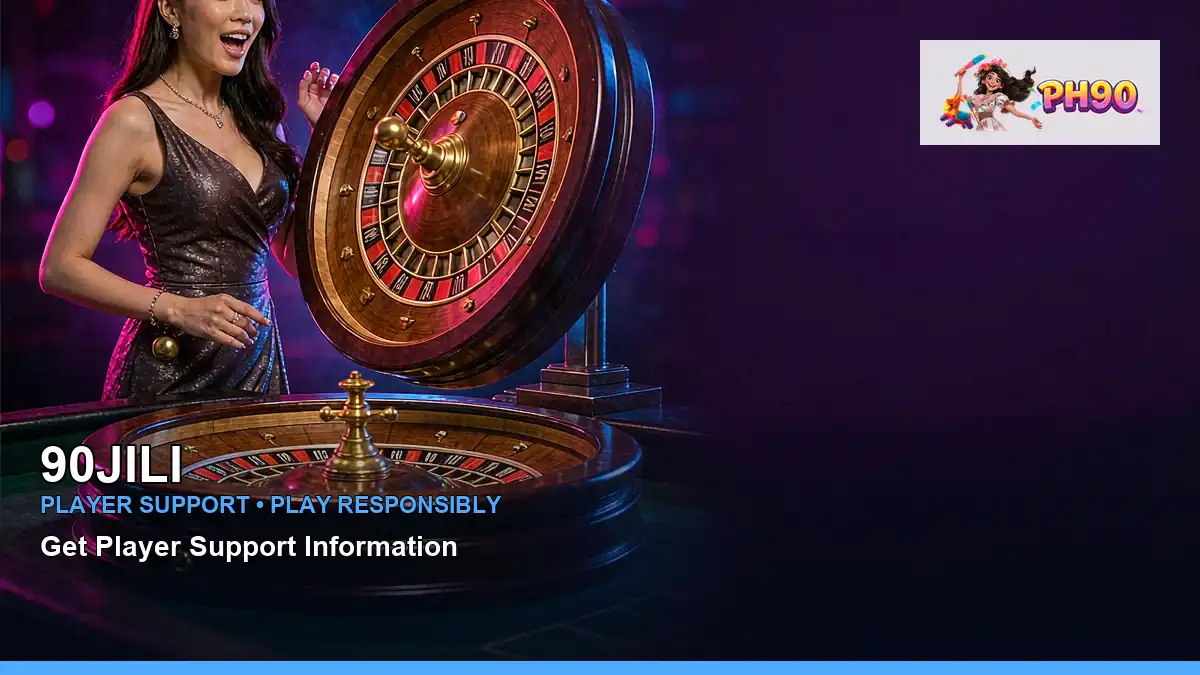90JILI live casino table games featuring an adult Filipina casino host with a center symmetric composition