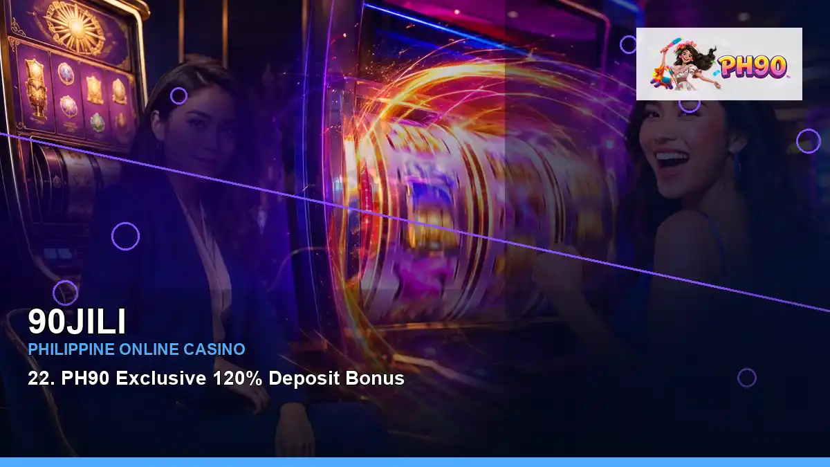 90JILI burst free spins slot games featuring an adult Filipina casino host with a left close-up composition