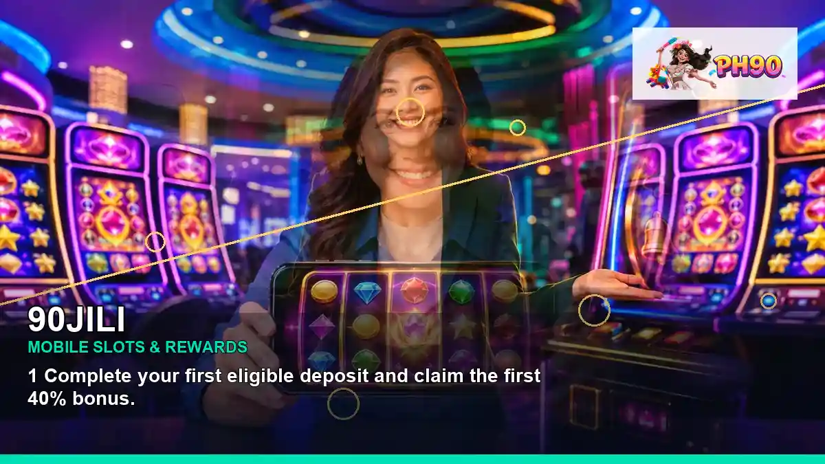 90JILI centered VIP casino rewards highlighting mobile-friendly casino play