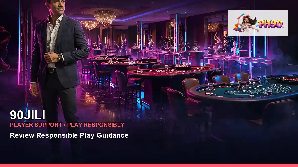 90JILI high-energy live casino table games in a wide floor layout for Philippine players